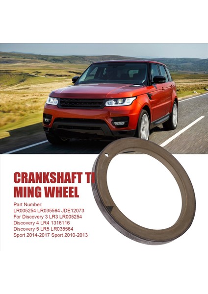 Krank Mili Zamanlama Tekerleği JDE12073 LRY005254 Land Rover Keşif 3 Lr3 4 Lr4 5 Lr5 Jaguar Xj Xf Arka Yağ Keçisi (Yurt Dışından) fırsatları