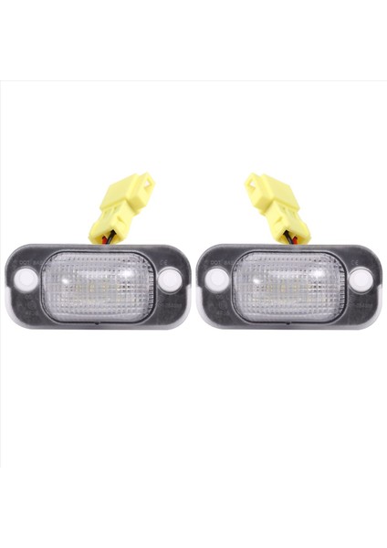 Araba LED Arka Plaka Açık Beyaz Lamba 191943167 Vw Golf Iı Mk2 Jetta Iı Seat Toledo I (Yurt Dışından) modelleri