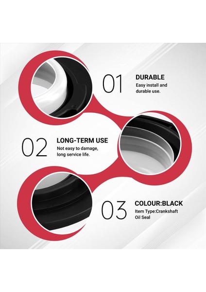 Turbo Krank Mili Ön Yağ Mücevher Range Range Sport Velar Defender Jaguar F-Tipi Xe Xf E-Pace LR093852 (Yurt Dışından) fırsatları