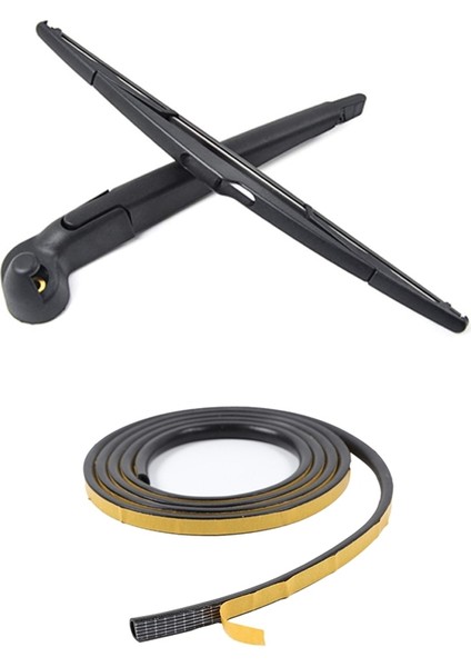 2 Set Araç Aksesuarları 1 Set Arka Silecek Kol Bıçağı Montajı ve 1 Pcs Arka Kapı Cam Conta Şeridi (Yurt Dışından)