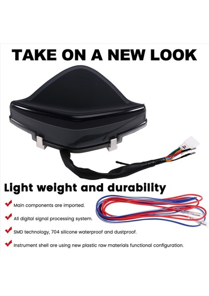 Yamaha Eg0 S Soul Için Motosiklet LED Enstrüman Hız Göstergesi (Yurt Dışından) indirimleri