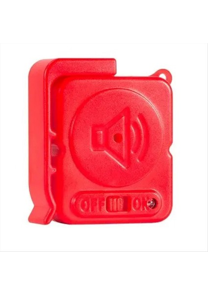 Titreşim Alarm Sensörleri 120DB Ultra Slim Dedektörü Ev Penceri Kapısı Bisiklet Çantası Güvenliği Için Hırsızlık Önleme Hırsız Alarmı Kırmızı (Yurt Dışından)