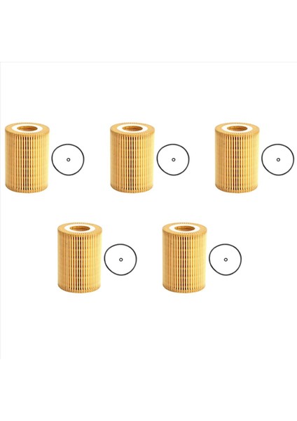 Mercedes-Benz Için 5x Motor Yağı Filtresi W164 W166 W211 W212 Jeep Grand Cherokee Için Sprinter A6421840025 (Yurt Dışından)