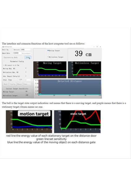 2pcs HLK-LD2410C 24G Insan Varlık Sensörü Bt Fonksiyon Uygulaması Radar Algılama Modülü Fmcw Milimetre Dalga Hareket Algılama (Yurt Dışından) modelleri
