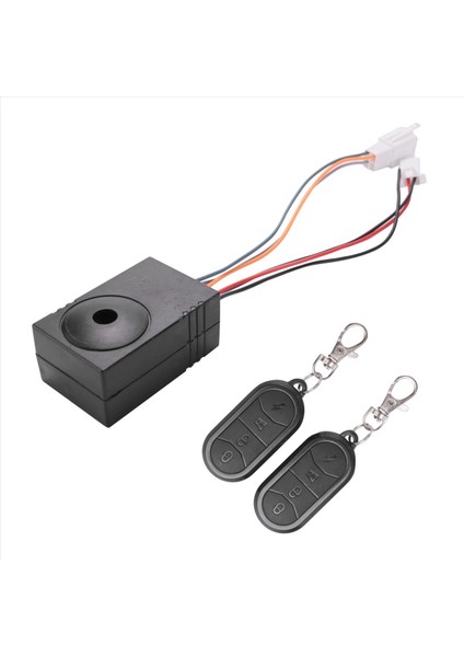 Ebike Alarm Sistemi Çift Uzaktan Kumanda 36V 48V 60V 72V Alarm Aksesuarları Evrensel Su Geçirmez Elektrikli Bisiklet Değiştirme (Yurt Dışından) fırsatları