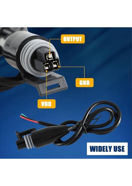 150 Psı Basınçlı Dönüştürücü Sensör Konektör Kablo Demeti 1/8 Inç Npt Iplik Paslanmaz Çelik Basınç Verici Yağ Için (Yurt Dışından) modelleri