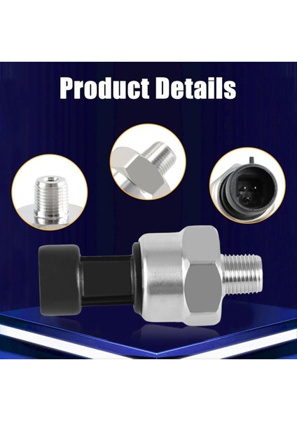 150 Psı Basınçlı Dönüştürücü Sensör Konektör Kablo Demeti 1/8 Inç Npt Iplik Paslanmaz Çelik Basınç Verici Yağ Için (Yurt Dışından) fırsatları