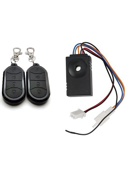 5x Ebike Alarm Sistemi Çift Uzaktan Kumanda 36V 48V 60V 72V Alarm Evrensel Su Geçirmez Elektrikli Bisiklet Değiştirme (Yurt Dışından) modelleri