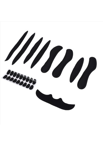 Kask Pedleri Sızdırmaz Sünger Bisiklet Kaskı Iç PEDLERI-SK-202, Siyah (Yurt Dışından) modelleri