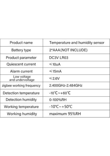 Zigbee Nem ve Sıcaklık Sensörü Akıllı Higrometre Termometre Uzaktan Izleme ve Uyarıları Akıllı Ev (Yurt Dışından) modelleri