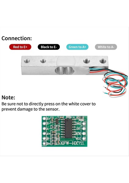 Dijital Yük Hücre Ağırlığı Sensörü 4set 5kg Yük Hücre HX711 Ad Tartım Amplifikatör Modülü Basınç Sensörü Ar Duino Yük Hücre (Yurt Dışından) modelleri
