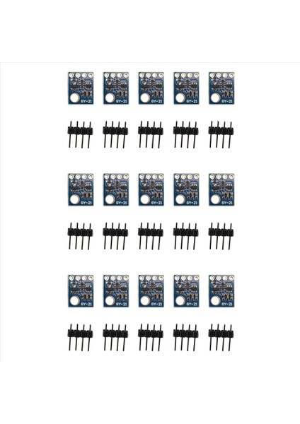 15PC SI7021 Gy-21 SHT21 HTU21 Dijital Nem Sıcaklık Sensörü Modülü Düşük Güçlü Cmos Ic Için SHT11 SHT15&#39 I Değiştirin (Yurt Dışından)