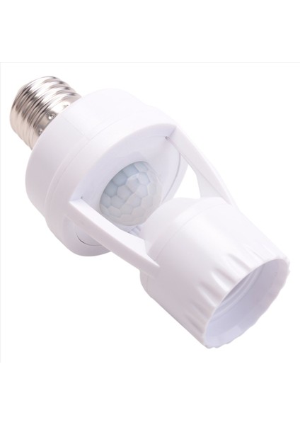 Ac 110-220V 360 Derece Pır Indüksiyon Hareket Sensörü Ir Kızılötesi Insan E27 Fiş Soket Anahtarı LED Ampul Lambası Tutucu (Yurt Dışından) fiyatları