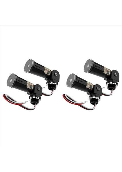 4 Paketi Alacakaranlıktan Şafak/gündüz Gece Sensörü Fotoelektrik Anahtar Fotoğraf Hücre Sensörü IP65 Dış Işık Için Su Geçirmez Fotosel (Yurt Dışından)