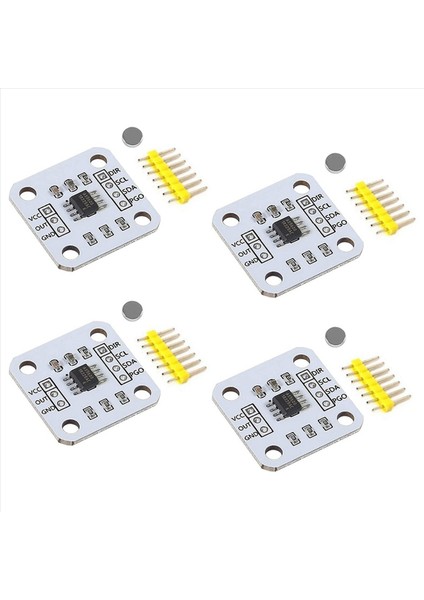12PCS AS5600 Manyetik Kodlayıcı Manyetik Indüksiyon Açısı Ölçüm Sensörü Modülü 12BIT Hassasiyet (Yurt Dışından) fiyatları