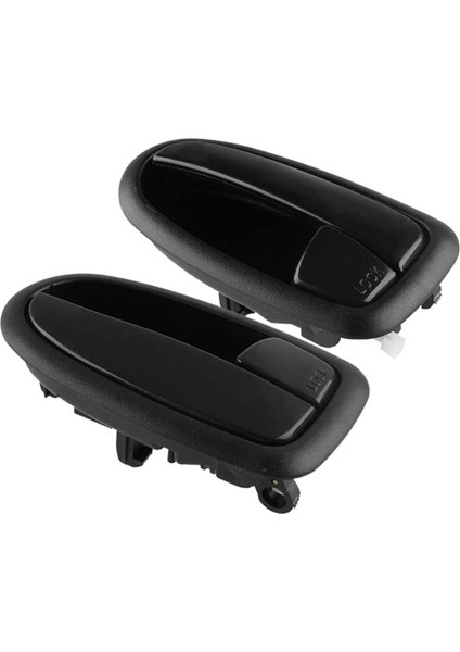 2x Araba Siyah Iç Kapı Kolu Hyundai Matrix Lavita Için Yakalama 2001-2010 82610-17010 Sol (Yurt Dışından) fırsatları