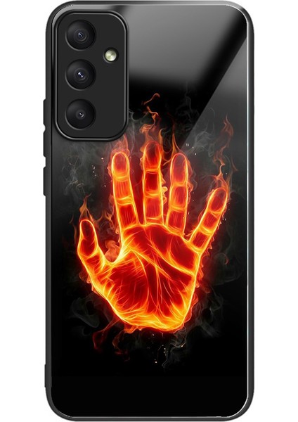 Samsung Galaxy A55 5g Tpu+Tempered Glass Çizilmeye Dayanıklı Telefon Kılıfı (Yurt Dışından)