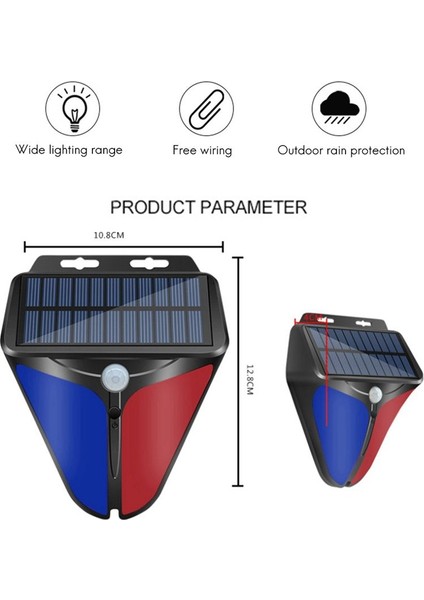 Kablosuz Güneş Enerjili Alarm Insan Vücudu Açık Hava Uyarısı Için Su Geçirmez Işlevle Işık Algılama Alarmı Algılama (Yurt Dışından) fiyatları
