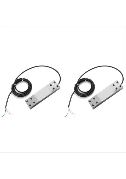 2x 200 kg Ölçekli Dijital Yük Hücre Ağırlığı Sensörü Platformu Ölçekli Yük Hücre Dayanıklı Tek Nokta Işın Sensörü (Yurt Dışından)