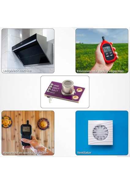 MS1100 Gaz Sensörü Modülü Hassas Tvoc ve Co2 Tespiti Ev ve Laboratuvar Gaz Si Algılama (Yurt Dışından) indirimleri