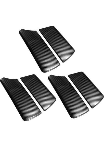 3x -Bmw 5 Serisi F10 2011-2016 Karbon Fiber Merkezi Koltuk Köpeği Kapakları Konsol Kutusu Saklama Kutusu Trim Kapak (Yurt Dışından)