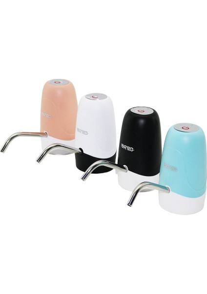 USB Şarjlı - Otomatik Damacana Su Pompası Şarj Göstergeli - Dokunmatik Düğme 5W-5V (4989)