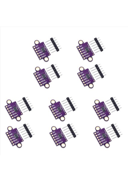 10PCS VL53L0X Uçuş Süresi Tof Ranging Sensör Breakout 940NM GY-VL53L0XV2 Mesafe Modülü I2C Iıc (Yurt Dışından)