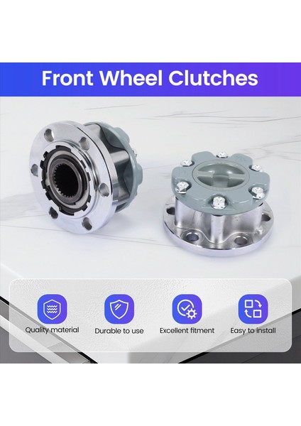 2pcs 28 Diş Araba Ön Tekerlek Kilit Kilitleme Hub 4WD Sistem Mitsubishi Için Aktüatör Pajero L200 4x4 L300 4x4 MB886389 (Yurt Dışından) indirimleri