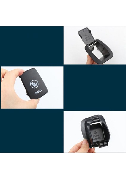 Araba Arka Çocuk Koltuğu Sabitleme Isofix Kapak Montajı Bmw Mini F55 F56 R55 2014-2016 Arka Koltuk Kancası Için Çocuk Kısıtlaması (Yurt Dışından) fırsatları