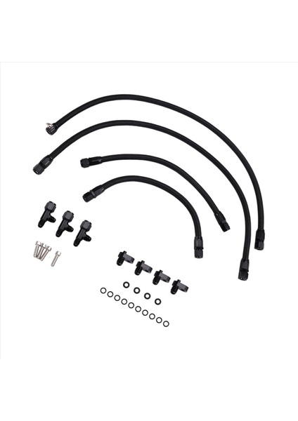 Soğutucu Crossover Hortum Soğutucu Soğutucu Kiti Buhar Havalandırma Hortumu Lsx Ls1 Ls2 Ls6 Lm7 Siyah (Yurt Dışından) fırsatları