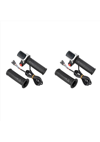 36V Bükülme Gaz Kelebeği Için 4x Evrensel Elektrikli Bisiklet Gaz Kelebeği E-Bisiklet Parçaları (Yurt Dışından) indirimleri