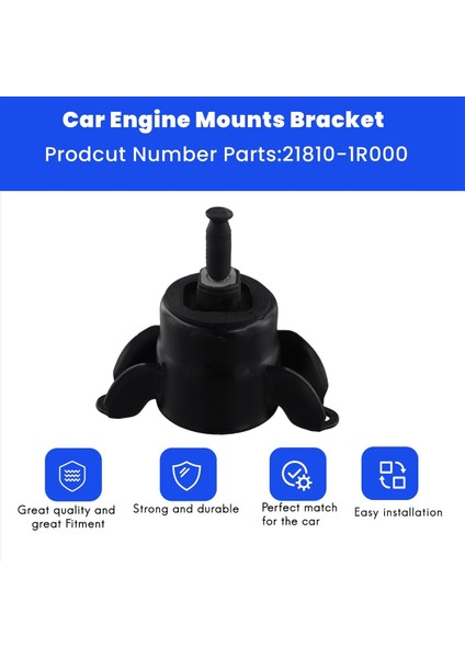 Araba Motoru Montajlar Braket 21810-1R000 Kia Forte Hyundai Elanda Motor Ayak Pedi Yatağı Şok Emici (Yurt Dışından) fırsatları