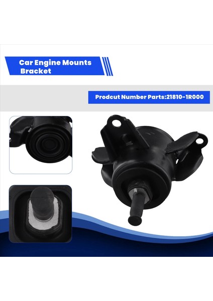 Araba Motoru Montajlar Braket 21810-1R000 Kia Forte Hyundai Elanda Motor Ayak Pedi Yatağı Şok Emici (Yurt Dışından) indirimleri