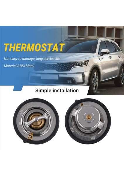 Hyundai Sonata Için Araba Soğutucu Termostat 25500-2GA0 Tucson Kia Optima 2 4 2015-2020 (Yurt Dışından) fırsatları