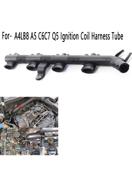 Motor Ateşleme Bobarı Fiş Konnektörü Değiştirme 06H971824B Audi A4LB8 A5 C6C7 Q5 Ateşleme Kablo Demeti Tüpü (Yurt Dışından) fiyatları