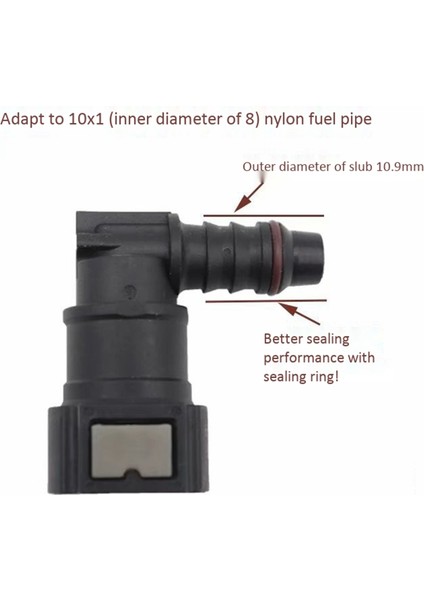 4x 9 89 Id8 Kavisli Yakıt Hattı Hızlı Konektörü Filtre Bağlama Yakıt Hızlı Konektörü ve 90 ° Yakıt Hızlı Konektör (Yurt Dışından) indirimleri