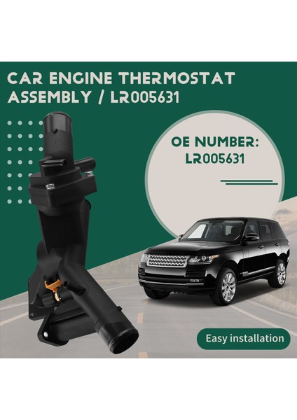 Araba Motoru Termostat Konut Montajı Land Rover Için LR005631 Lr3 Keşif 3 Range Rover Spor Araba Aksesuarları (Yurt Dışından) fırsatları