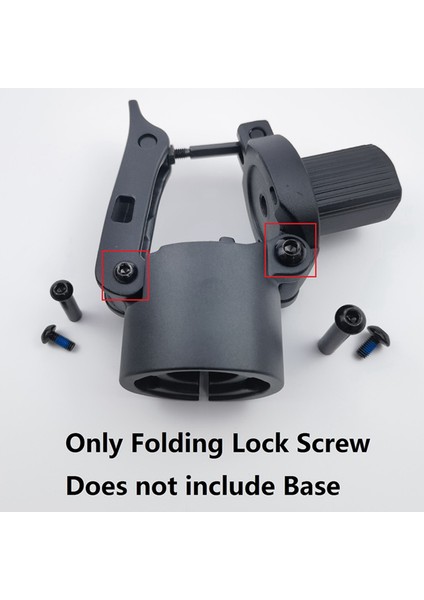 2x Katlanır Kilit Vidası Çekme Halka Vidası Düzeneği Maks Max G30 Elektrikli Scooter Yedek Parçaları 7mm (Yurt Dışından) fiyatları