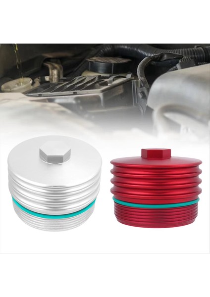Yağ Filtresi Kapak Alüminyum Alaşım Motor Bmw N20 N26 N51 N52 N53 N54 N55 Z4 Oto Değişikliği Kırmızı (Yurt Dışından) modelleri
