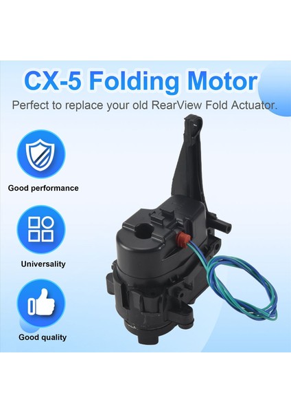 Mazda Cx-5 Cx5 2013 2014 Için Sol Dikiz Aynası Katlanır Motor Kapı Yan Ayna Elektrikli Kat Motoru (Yurt Dışından) modelleri