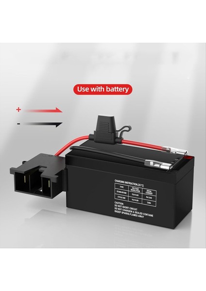 Güç Tekerleği Için Tel Kablo Demeti Konnektörü 12 Volt Sla Pil 5 Adet 40A Sigortalı Ayrıca F2 Terminalleri Olan Piller Için (Yurt Dışından) fırsatları