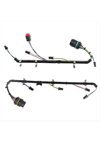 1856010C95 1856011C95 Araba Yakıt Enjektör Kablo Kablo Demeti Kiti Ford Powerstroke Için Sol ve Sağ 6 4l Dizel Motorlar 08-10 (Yurt Dışından)