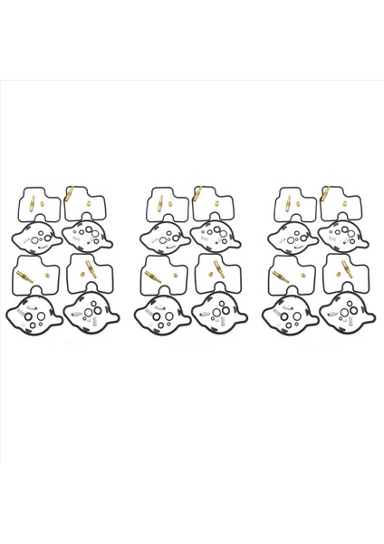 12 Honda CBR900RR S33BJ 1996-1999 Cbr 900 Motosiklet Karbüratör Onarım Kiti Yüzen Iğne Contası Parçaları (Yurt Dışından)