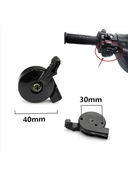 2x Motosiklet Manuel Hava Emme Gaz Kelebeği Sapı Salp Switch Yamaha YBR125 (Yurt Dışından) fiyatları