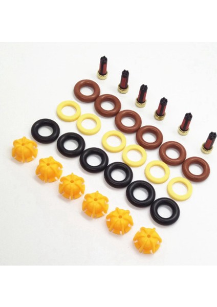 3x Yakıt Enjektör Onarım Kiti For-Bmw E30 325I M60 V8 Pintle Valf Enjeksiyonu 0280150415 0280150778 13641466396 13641734776 (Yurt Dışından) fırsatları