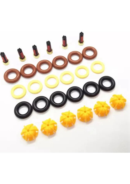 3x Yakıt Enjektör Onarım Kiti For-Bmw E30 325I M60 V8 Pintle Valf Enjeksiyonu 0280150415 0280150778 13641466396 13641734776 (Yurt Dışından) indirimleri