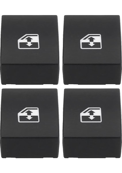 4pcs Elektrikli Pencere Anahtarı Düğmesi Kapak 13228881 Vauxhall Opel Astra Mk5 H 04-10 Zafıra B 05-11/tıgra B 04-09 (Yurt Dışından)