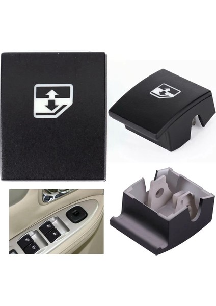 4pcs Elektrikli Pencere Anahtarı Düğmesi Kapak 13228881 Vauxhall Opel Astra Mk5 H 04-10 Zafıra B 05-11/tıgra B 04-09 (Yurt Dışından) modelleri
