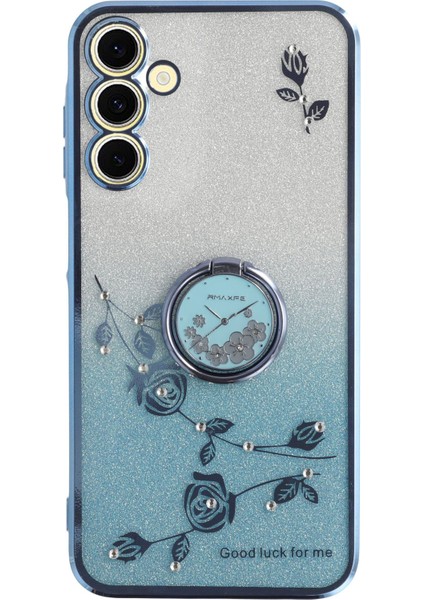 Samsung Galaxy A56 5g Yüzük Destekli Tpu Telefon Kılıfı Degrade Simli (Yurt Dışından)