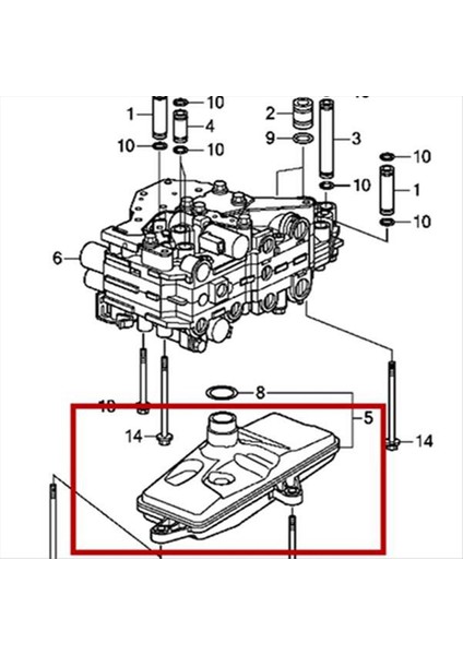 25420-5T0-003 25450-P4V-013 Honda Civic Fit Hr-V 1 5l 1 8l 2014-2019 254205T0003 Için Otomatik Şanzıman Filtre Kiti (Yurt Dışından) modelleri